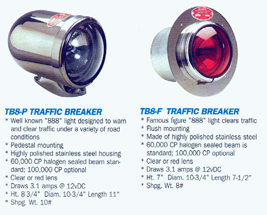 Mars 888 Traffic Breaker LED Warning Light – Arrowhead Safety Group