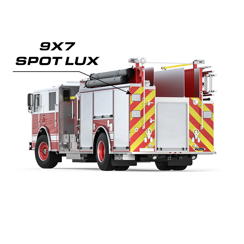 Feniex 9x7 Lux Series Surface Mount Perimeter Lights