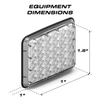 Feniex 9x7 Lux Series Surface Mount Perimeter Lights